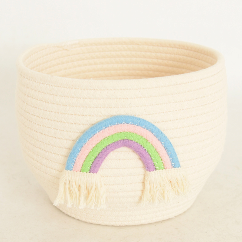 柳风收纳，客厅收纳柳编筐