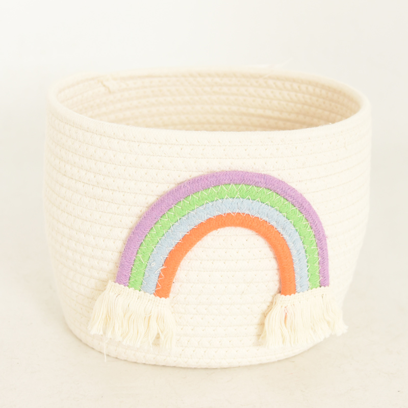 柳风收纳，客厅收纳柳编筐