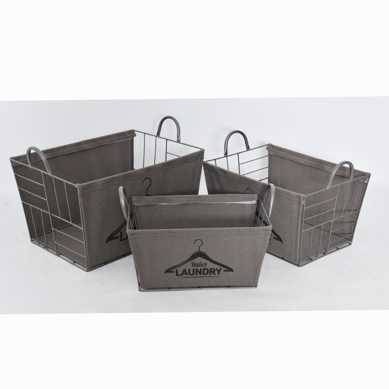 柳风收纳，客厅收纳柳编筐